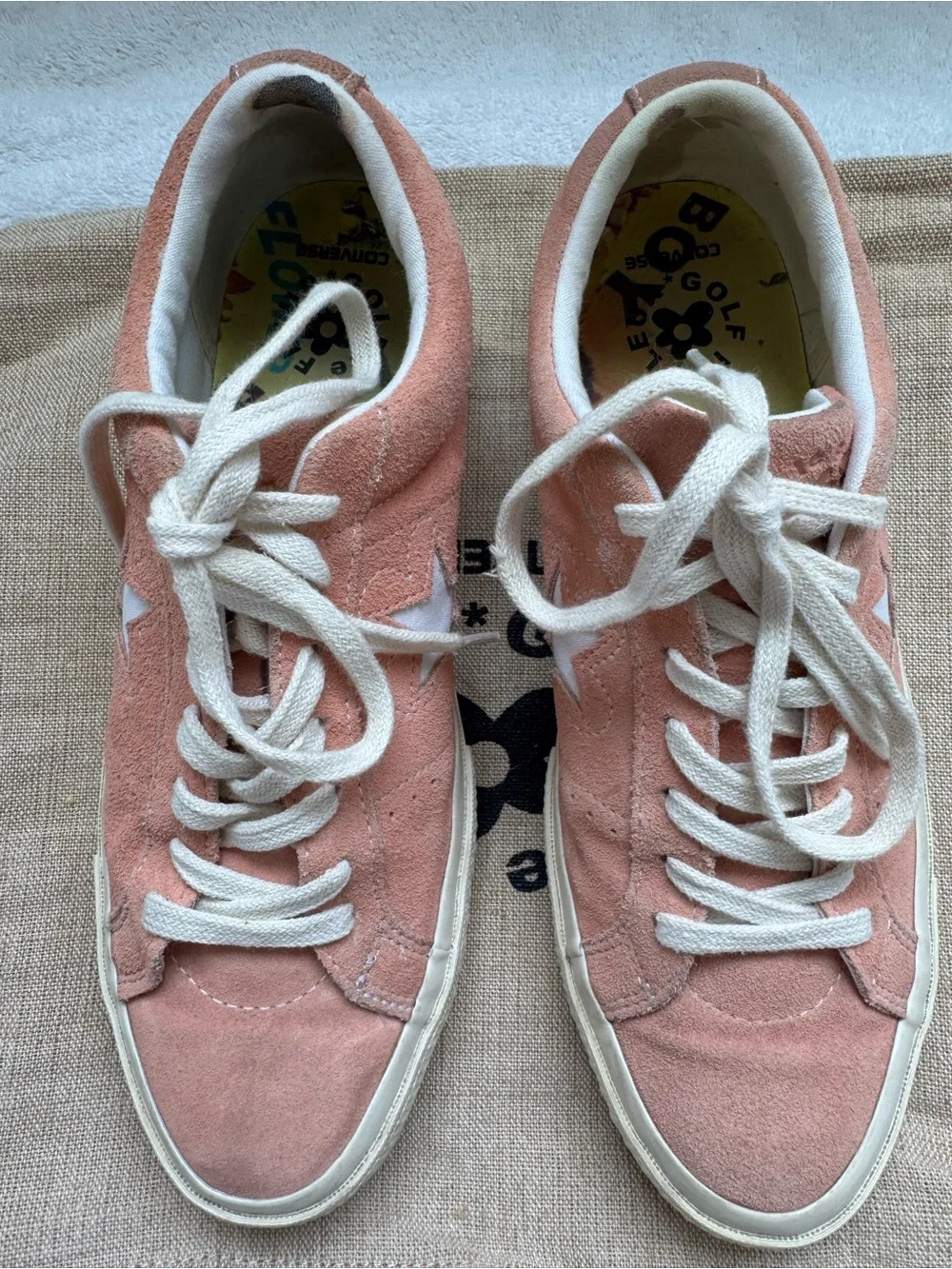 2017 Tyler the Creator x Converse One Star Ox “Peach Pearl” Shoe size 9